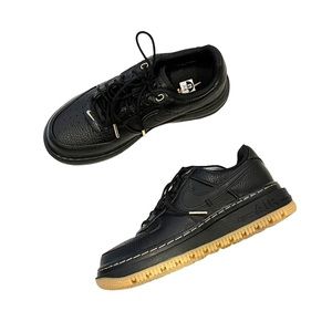 NEW Nike Air Force 1 Luxe Unisex Sneakers size 39 Black